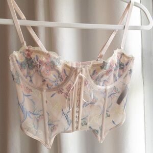 Urban Outfitters Lace Corset Top